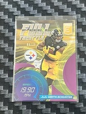 Juju Smith Schuster 2021 Donruss Elite Full Throttle Purple #15 (NM/MT) 04/75