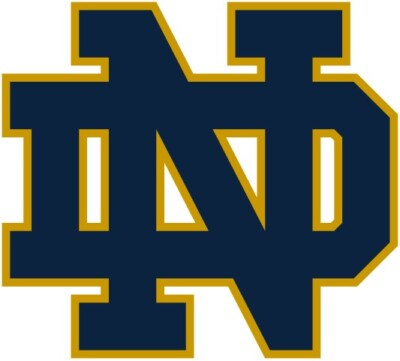 #ad #ad Notre Dame Fighting Irish Logo Die Cut Vinyl Sticker Decal NCAA $3.84
