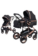 kinderwagen 3 in 1 neu , Babyschale und Babywippe