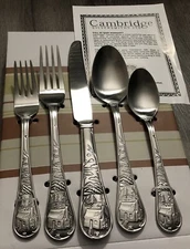 CAMBRIDGE - CABIN - Stainless Flatware Silverware - YOU CHOOSE CHOICE - MINT