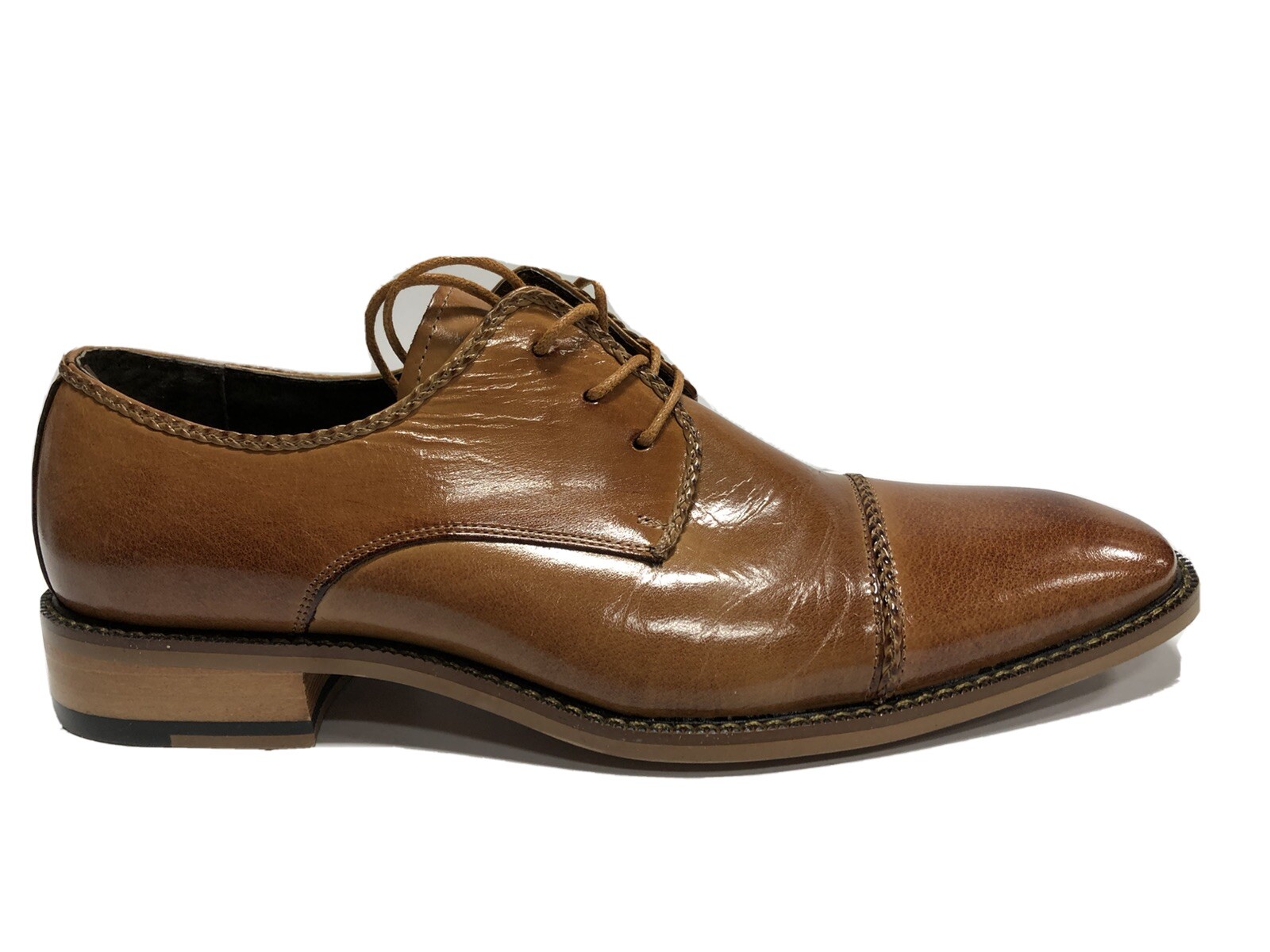 SAOLA Scarpa elegante uomo Stacy Adams Brayden Oxford marrone 9 5 M