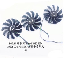 For ZOTAC RTX3090 30080ti 3080 3070ti AMP Graphics Card Cooling Fan GA92S2U