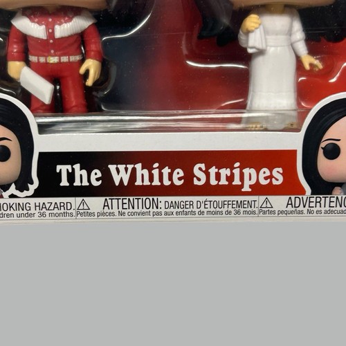 Funko Pop Rocks 2 Pack The White Stripes Jack White And Meg White NIP - Picture 6 of 17