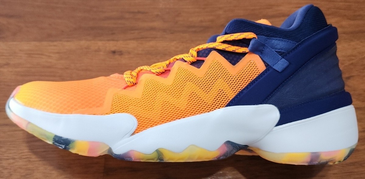 New Adidas Issue #2 Signal Orange Donovan Mitchell FV8958