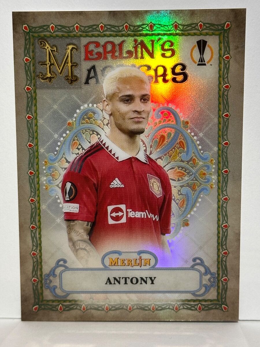 ANTONY MERLIN MASTERS Topps 2022-23 Merlin MANCHESTER UNITED ANTONY MERLIN MASTERS Topps 2022-23 Merlin MANCHESTER UNITED