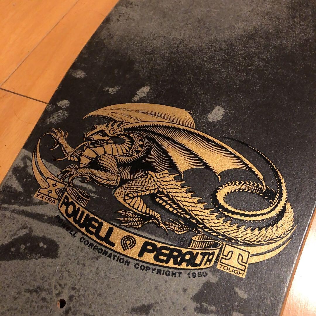 Vintage 1980's Powell & Peralta Steve Caballero Skateboard Vintage 1980's Powell & Peralta Steve Caballero Skateboard