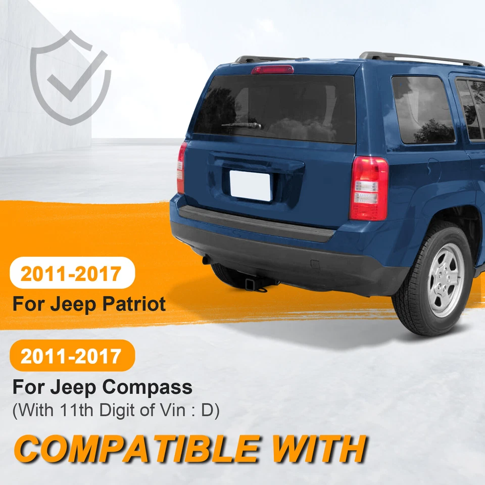 Class-3 Trailer Hitch 2" Receiver Rear Towing For Jeep Patriot Compass 2011-2017 - Image 2 of 4