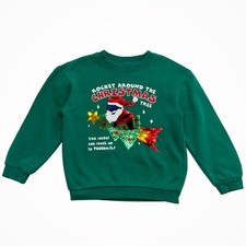 H M Christmas Santa Sweater Boys Size 5T/6