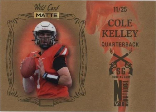 2022 Wild Card MATTE National Convention Cole Kelley #SGN-2