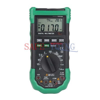 one New MASTECH MS8229   Light Sound Level Temperature Humidity Meter #F13