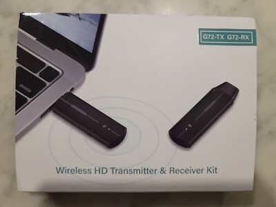 Wireless HD Transmitter & Receiver Kit G72-TX G72-RX HD Transmission