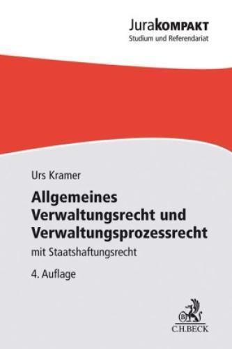 Allgemeines Verwaltungsrecht Und Verwaltungsprozessrecht Mit