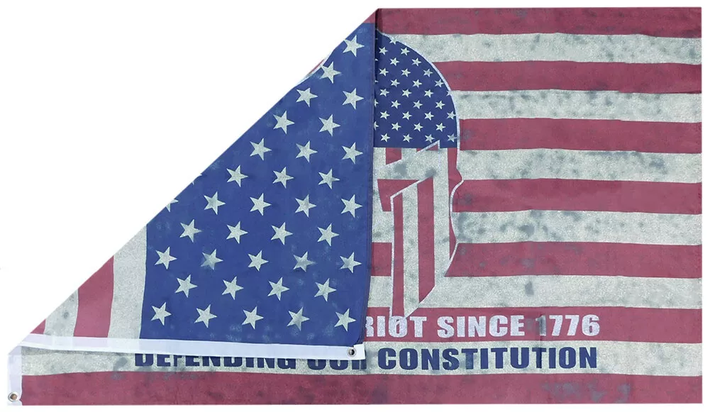 3'X5' 100D AMERICAN PATRIOT 1776 FLAG