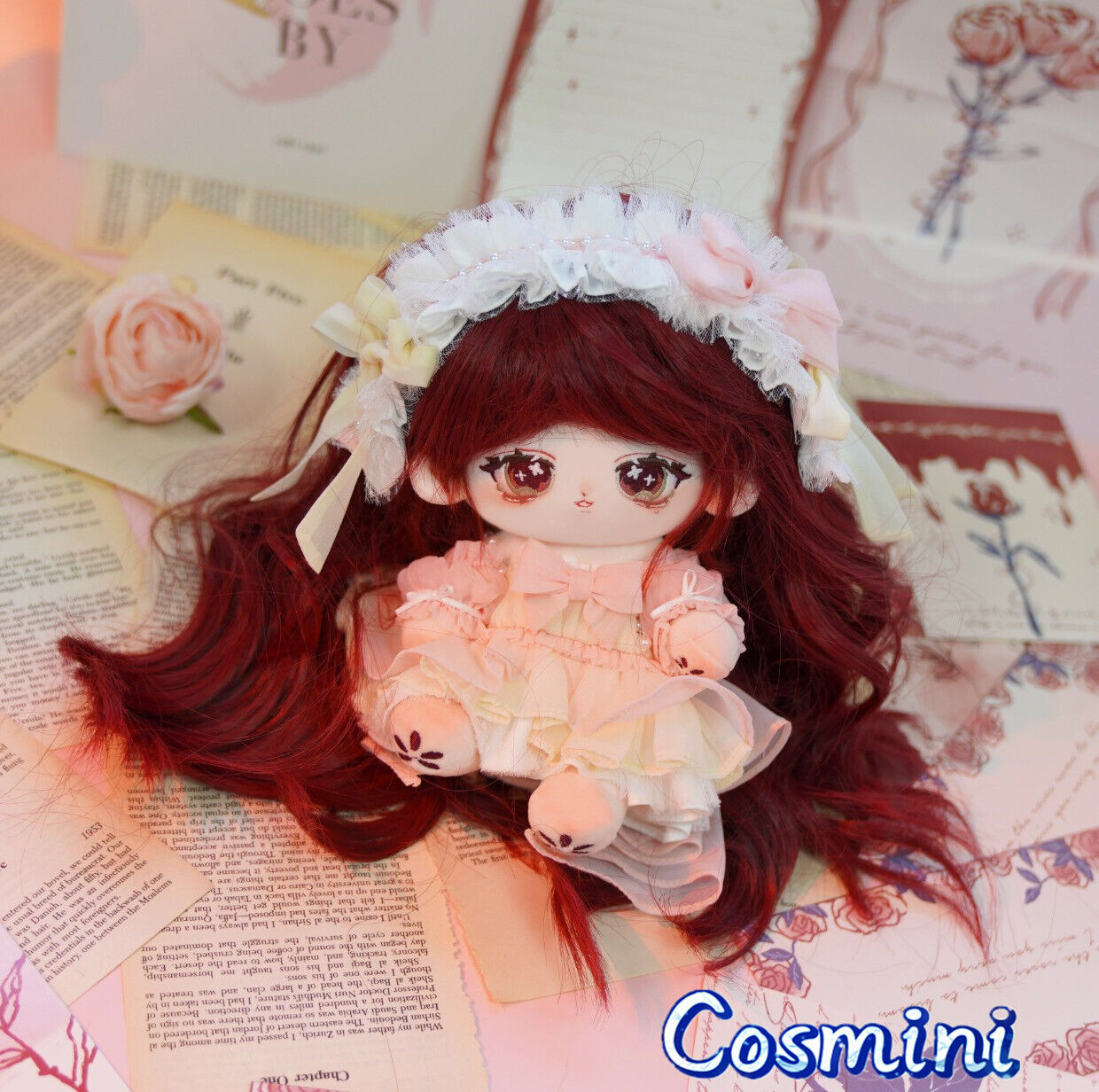 Cute Anime Lady Doll With Rabbit - Perfect Birthday Gift & Home Decoration!  - Temu Australia