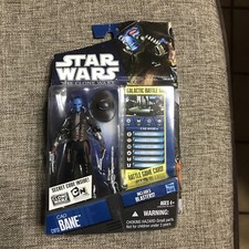 STAR WARS The Clone Wars 2010 CAD BANE Hasbro Action Figure CW13 SealedW CardNew