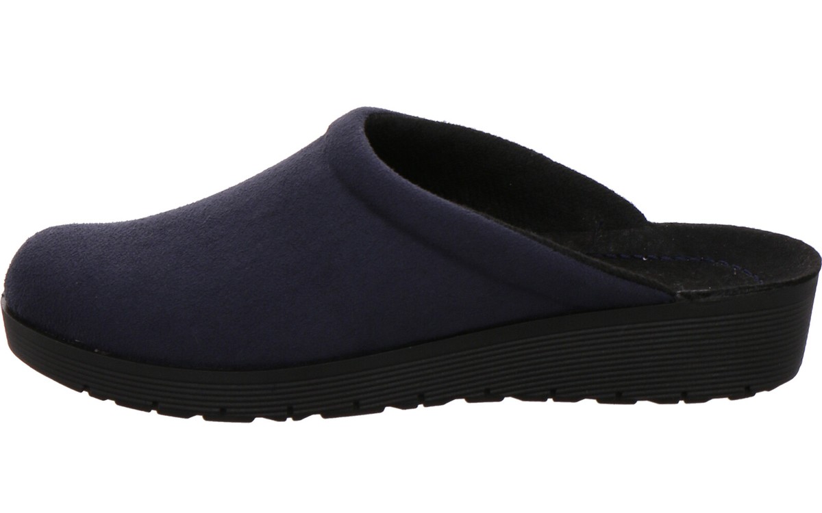 Rohde 5856 90 Dames slipper Zwart nubuck