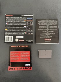 Metroid NES CLASSICS (Nintendo Game Boy Advance, 2005) OVP CIB Unbenutzte VIP