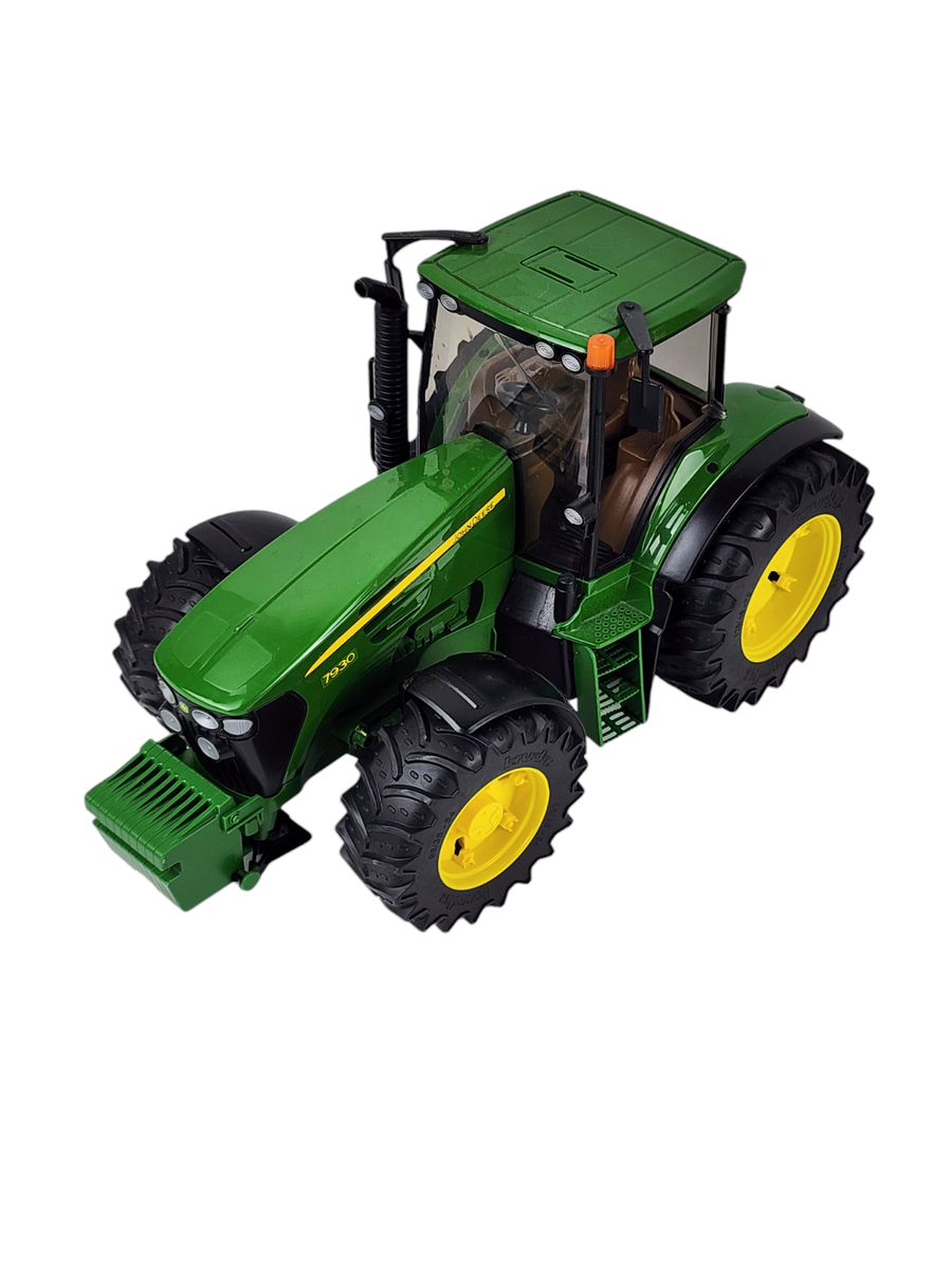 Bruder John Deere Tractor Farming Vehicle Green 7930 & 690