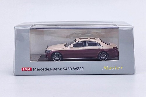 Master 1:64 Mercedes-Benz S450 W222 Double Color Diecast Models Collection Gifts - Imagen 5 de 19