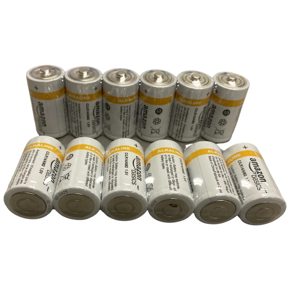 Amazon Basics C Performance Alkaline Batteries 12ct - Image 3 of 4
