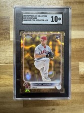 2022 Topps Gilded Lava Flow /10 Reid Detmers RC SGC 10