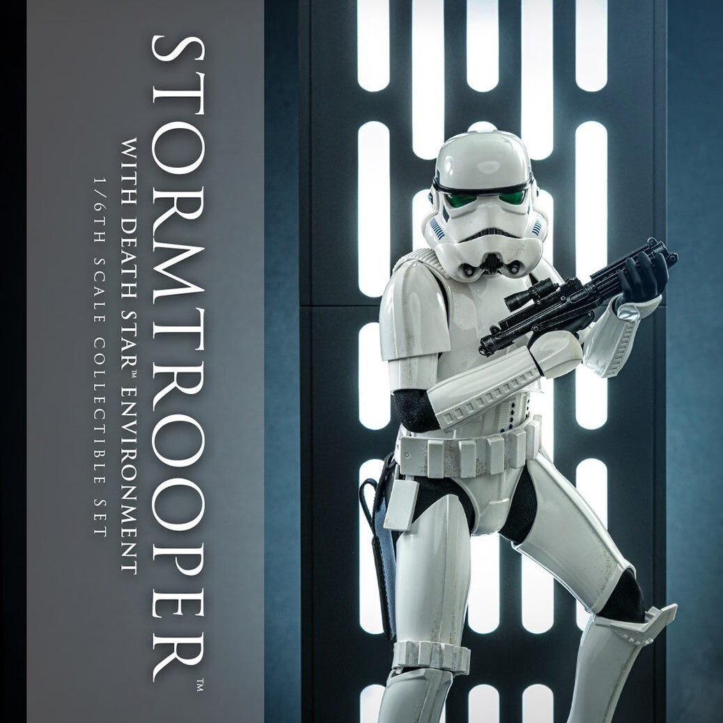 1/6 Star Wars Stormtrooper Figure & Death Star Enviroment Hot Toys