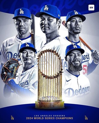 2024 Los Angeles Dodgers 8x10 world series champions team photo | eBay