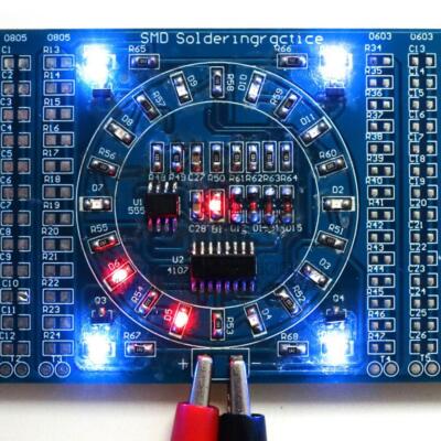 Soldering Practice SMD Circuit Boards LED Electronic Kits DIY Project  HOTSALE