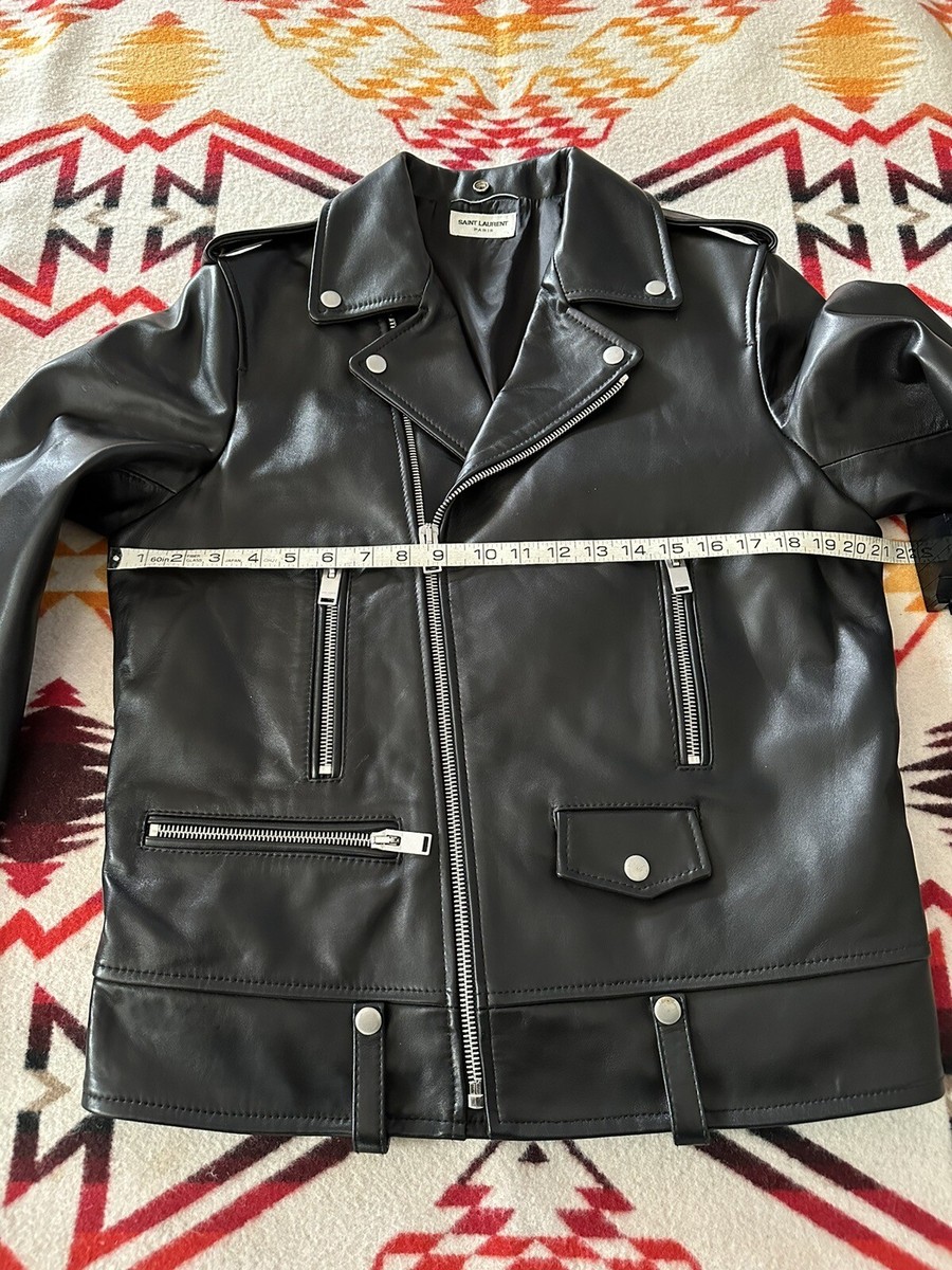 サンローラン L01 size50 SAINT LAURENT (サンローラン) L01 MOTORCYCLE JACKET (モーター
