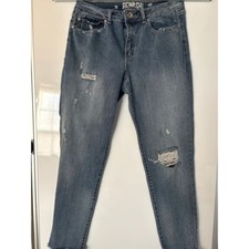 Rewash jeans straight leg 7R W28 ripped