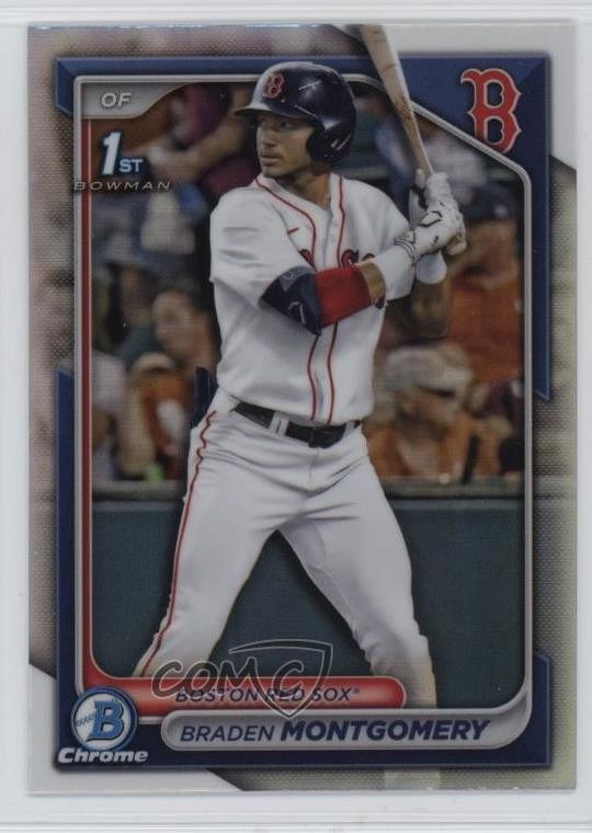 2024 Bowman Draft Chrome Refractor Braden Montgomery #BDC-58 0u06