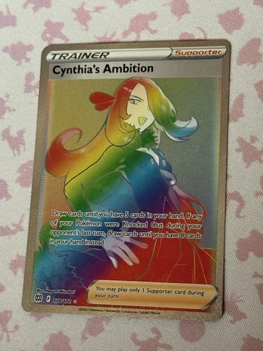 Cynthia's Ambition (Secret) 178/172 Swsh09: Brilliant Stars Holo