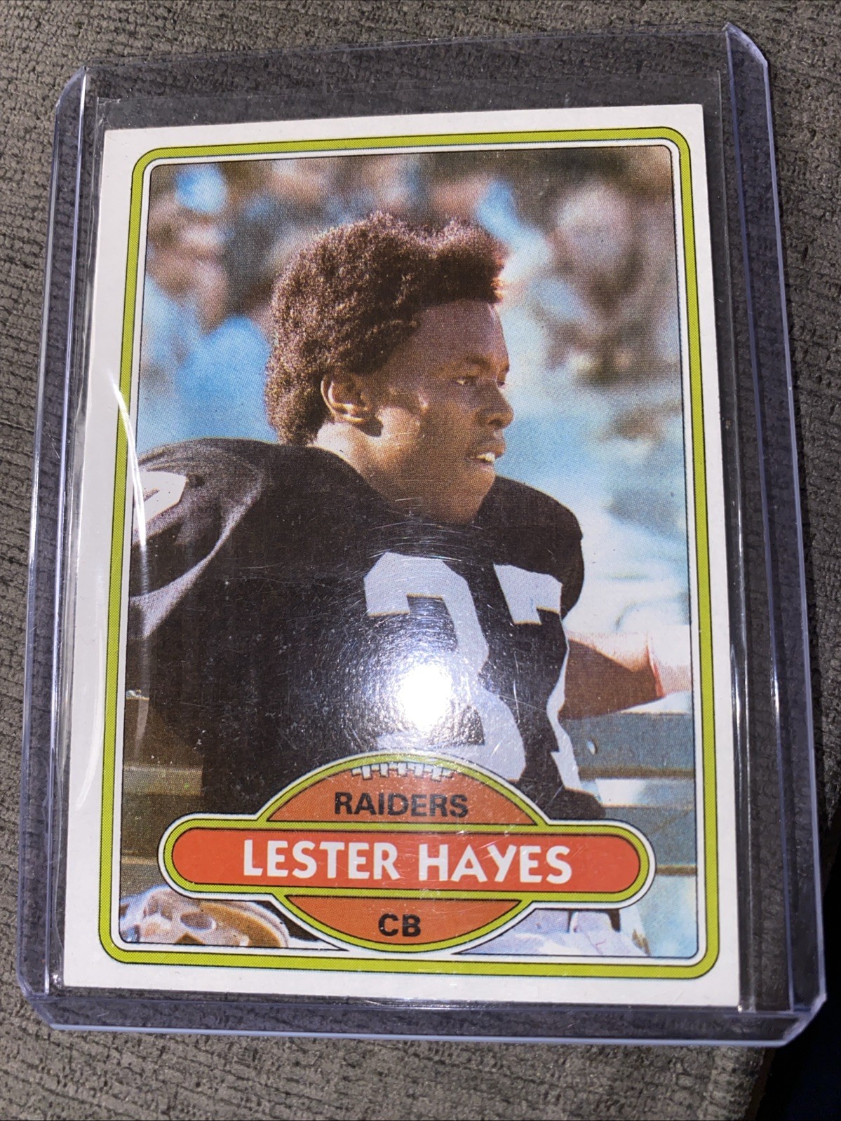1980 Topps #195 Lester Hayes RC Raiders