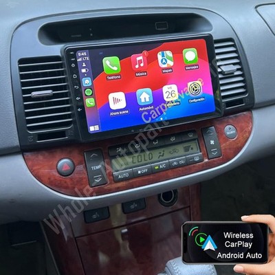 4+64G Car Radio Estéreo GPS Carplay Para Toyota Camry 2000-2006