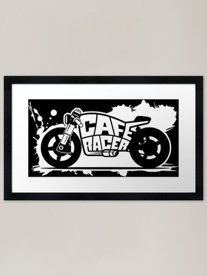CafeRacer Framed Art Print Framed Wall Art Poster Canvas Print Picture