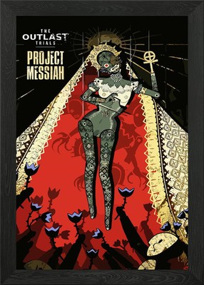 The Outlast Trials Project Messiah Poster Framed Wall Art Poster Print Picture