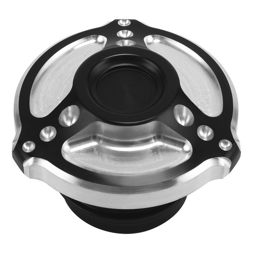 Gas Fuel Tank Cap Fit For Harley Harley Sportster XL 883 1200 Softail Dyna - Picture 2 of 12