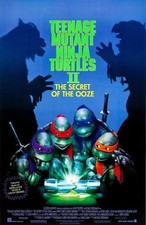 Teenage Mutant Ninja Turtles II Secret ooze movie poster - 11x17 inches (tmnt2)