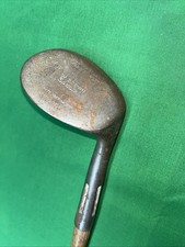 RARE Hickory Golf W BROWN SPECIAL NIBLICK 1918 Wood Shaft Club HD262