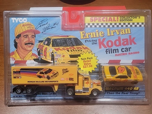 Ernie Irvan Tyco Slot Car And Hauler