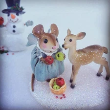 Wee Forest Folk Retired Figurine SA-4 - Dearest Angel