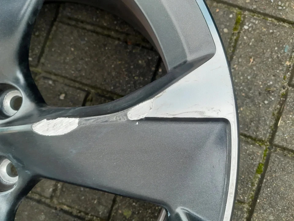 1x Alufelge 18 Zoll 7.5" 5x112 46ET Glanz Schwarz 5FA601025H Seat Leon Rim Wheel - Bild 4 von 4