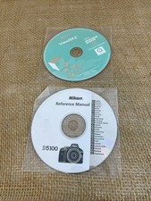Nikon D5100 CD with User's Guide Reference Manual