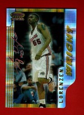 1996-97 Bowman's Best Picks Atomic Refractor #BP3 Lorenzen Wright LA Clippers