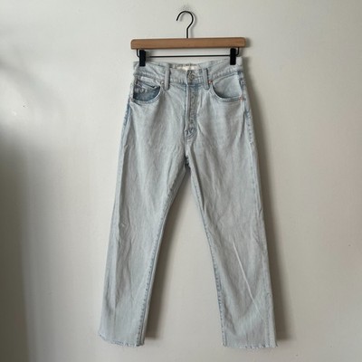 MOTHER Superior High Waisted Hiker Hover Jeans I Do Declare Wash Women's Size 26