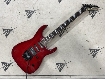 1994 Jackson Japan Professional Dinky XL Electric Guitar Flame Top Red