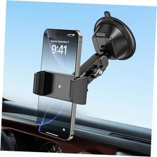 Heavy Duty Suction Cup Phone Mount with Aluminum Alloy Arm  Clamp, Ultra