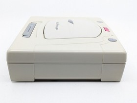 Sega Saturn White Console HST-3220 Boxed NTSC-J Japan Tested w/ Controller