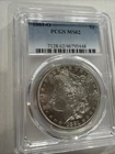 1881 O Morgan Silver Dollar PCGS Graded MS 62