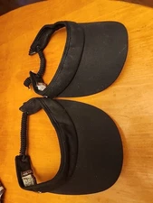 Sun N Sand Womens Visor All Black Spf50 A Lot Of 2 Visors